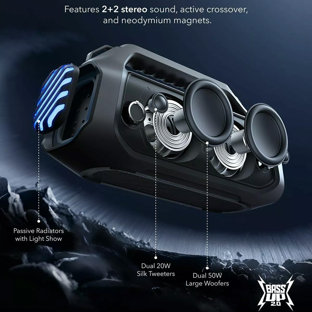 Boxa Anker SoundCore Boom 2 Plus (A3134011), 140W BassUp 2.0, Negru