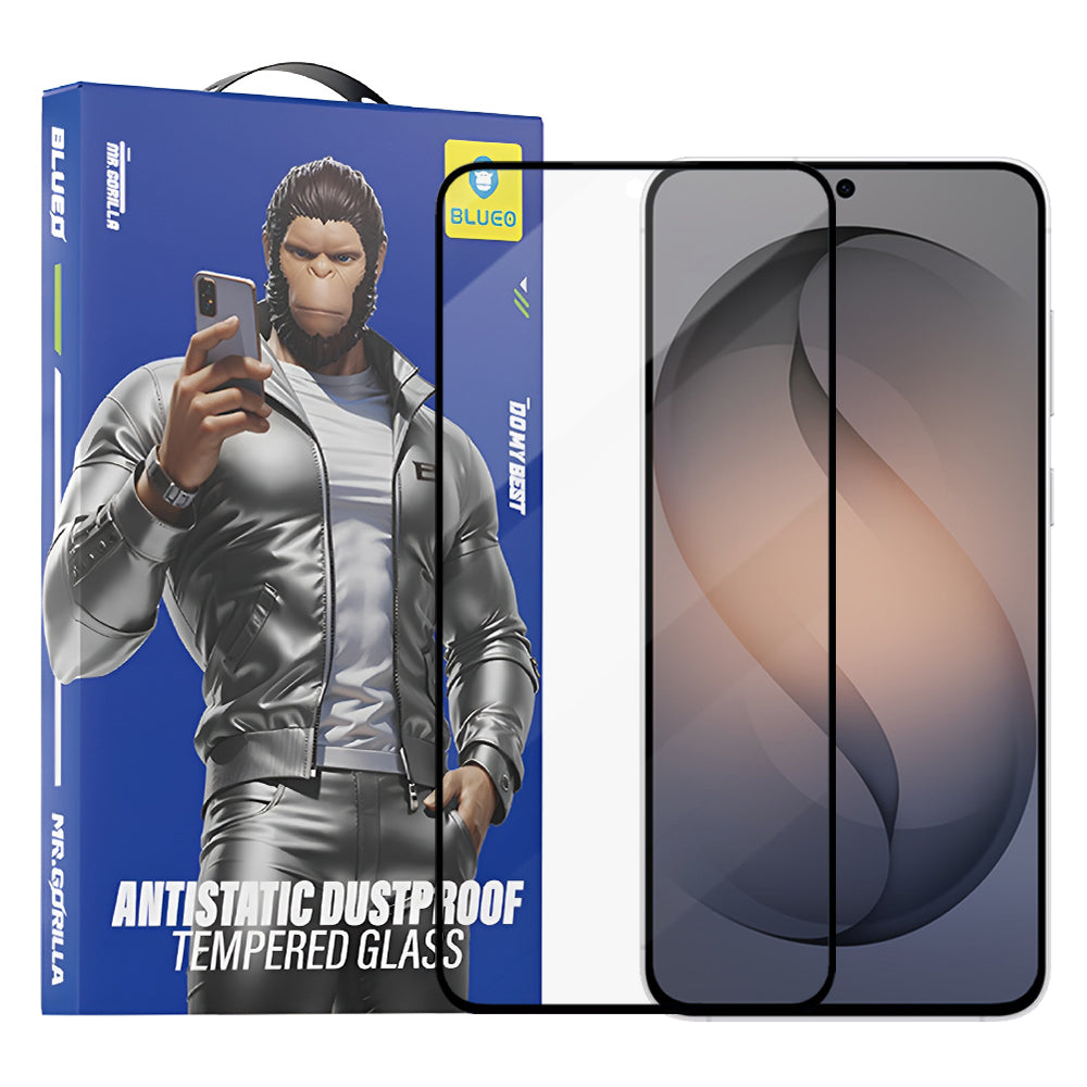 Blueo - Anti-Static HD Glass - Samsung Galaxy S26 - Black