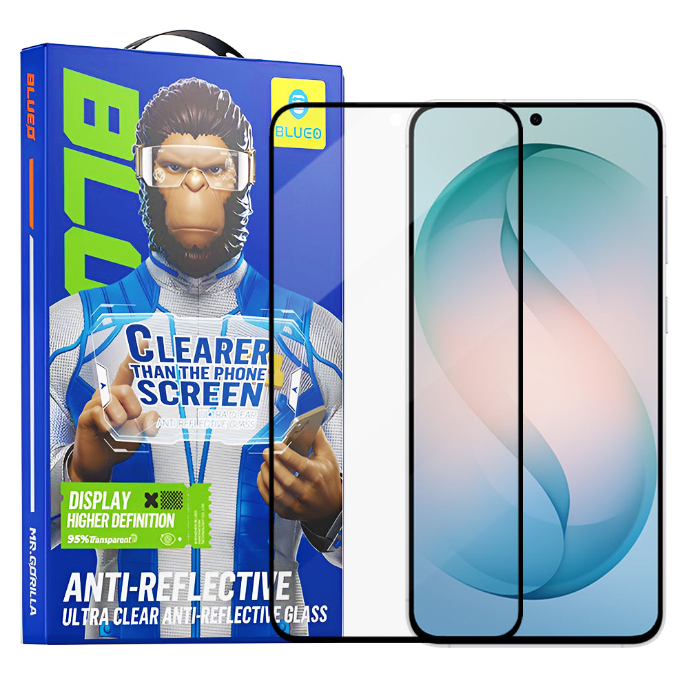 Blueo - Anti-Reflective HD Glass - Samsung Galaxy S26 Plus - Black