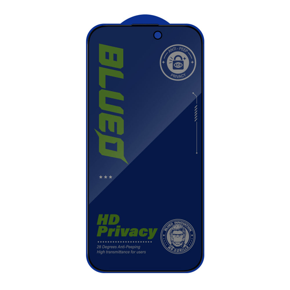 Blueo - Anti-Peep Privacy Glass (5 pack) - Samsung Galaxy S26 - Black