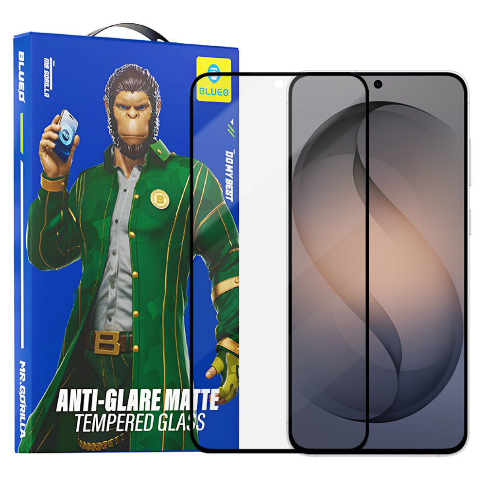 Blueo - Anti-Glare Matte Glass - Samsung Galaxy S26 - Black