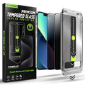 TechSuit Folie de protectie Techsuit TitanGlass FullCover (set de 2) compatibil cu iPhone 13 / iPhone 13 Pro / iPhone 14