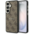 Guess - 4G Embossed Ring MagSafe (GUHMS26MP4MSEGCW) - Samsung Galaxy S26 Plus - Brown