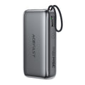 Acefast Baterie externa Acefast (M32), with Telescopic Cable, Type-C, Fast Charge, PD35W, 10000mAh, Metal Gray