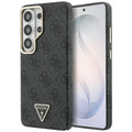 Husa pentru Samsung Galaxy S26 Ultra - Guess 4G Triangle Logo MagSafe (GUHMS26LP4GTDGMK) - Black