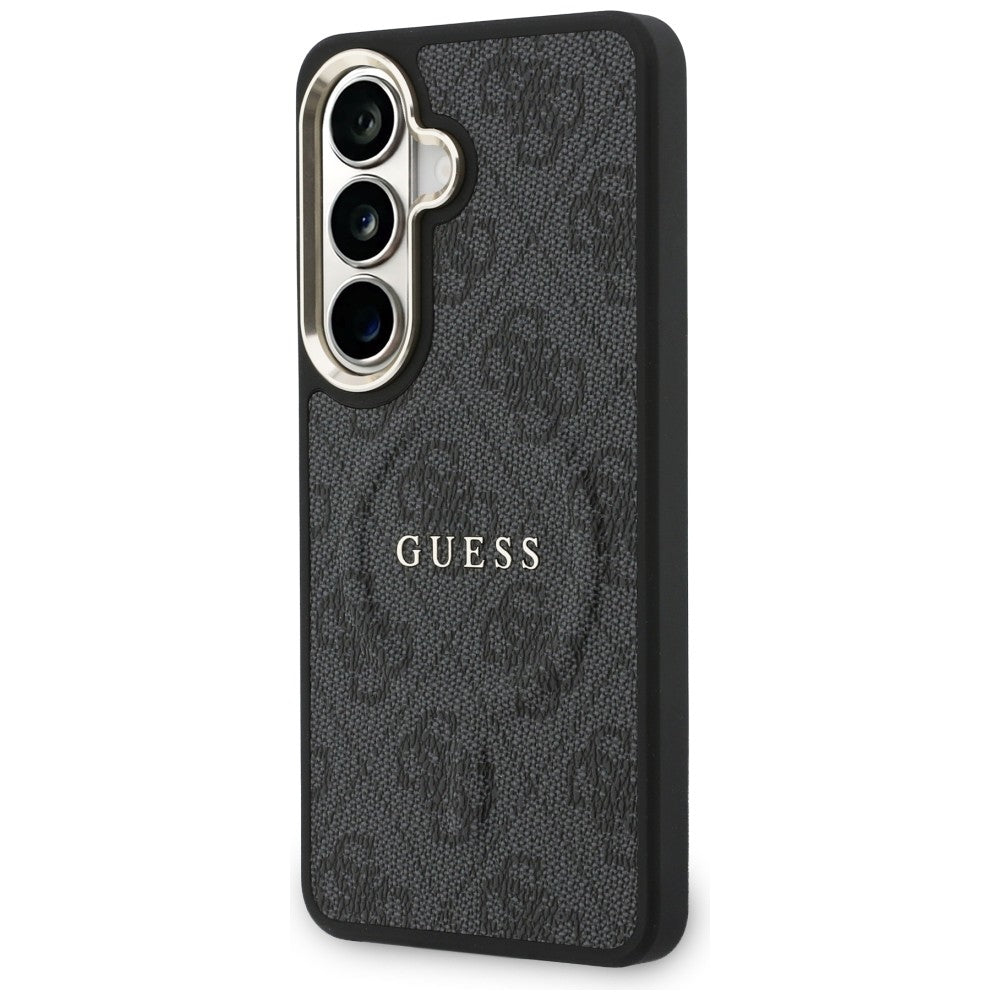 Guess Husa de protectie Guess 4G Embossed Ring MagSafe (GUHMS26MP4MSEGCK) compatibil cu Samsung Galaxy S26 Plus, Negru –