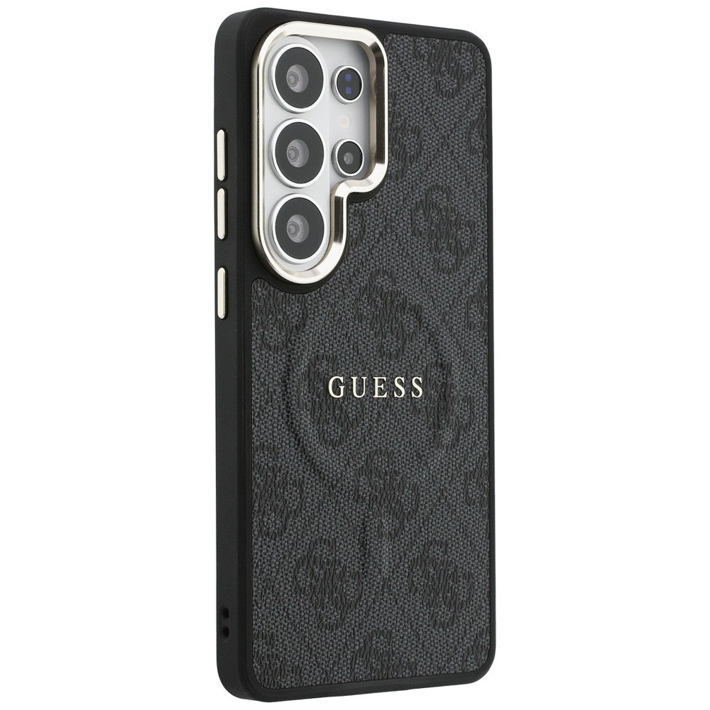 Guess - 4G Embossed Ring MagSafe (GUHMS26LP4MSEGCK) - Samsung Galaxy S26 Ultra - Black