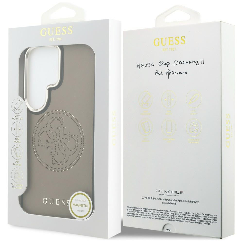 Guess - Perforated Logo MagSafe (GUHMS26L5PG4SRGW) - Samsung Galaxy S26 Ultra - Brown