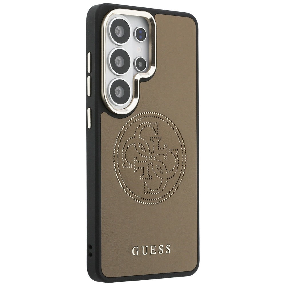 Guess - Perforated Logo MagSafe (GUHMS26L5PG4SRGW) - Samsung Galaxy S26 Ultra - Brown