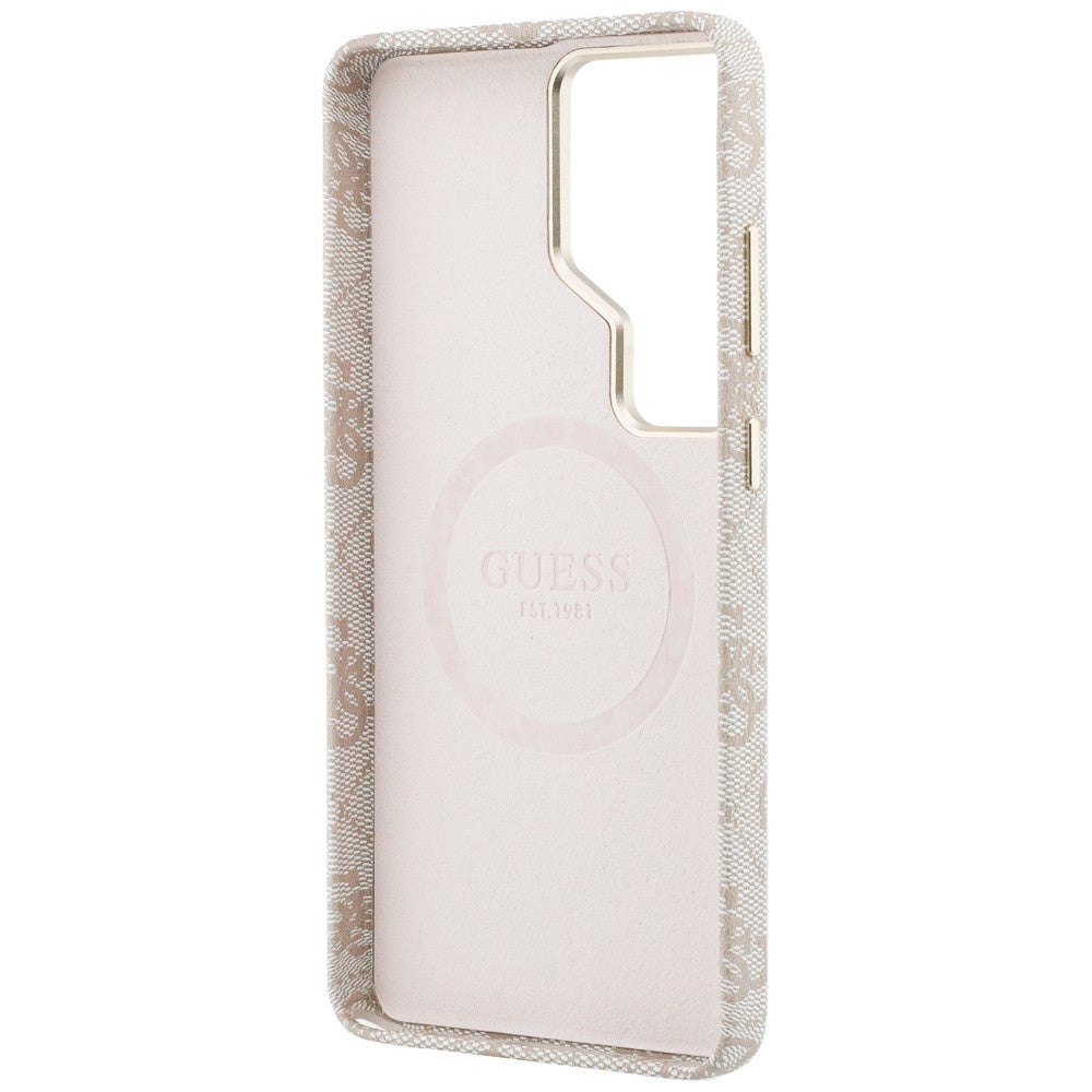 Guess - 4G Script MagSafe (GUHMS26L5P4FWMSP) - Samsung Galaxy S26 Ultra - Pink
