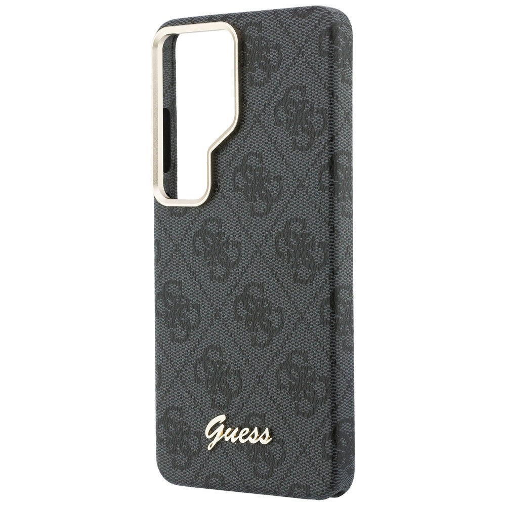 Guess - 4G Script MagSafe (GUHMS26L5P4FWMSK) - Samsung Galaxy S26 Ultra - Black