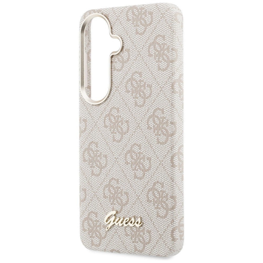 Guess - 4G Script MagSafe (GUHMS26S5P4FWMSP) - Samsung Galaxy S26 - Pink