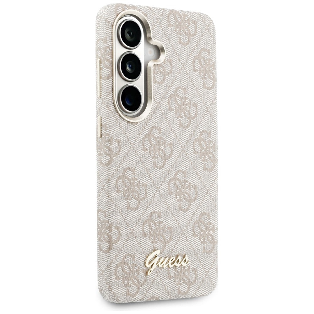 Guess - 4G Script MagSafe (GUHMS26S5P4FWMSP) - Samsung Galaxy S26 - Pink