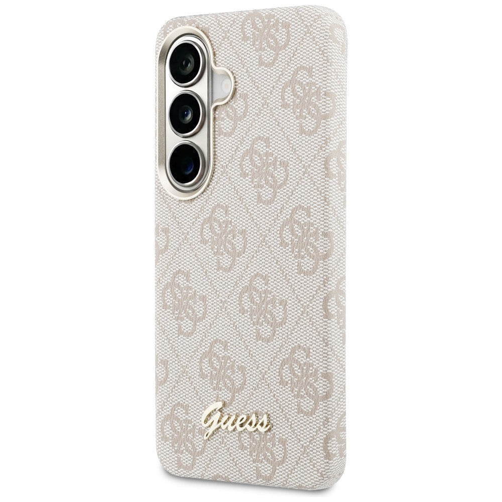 Guess - 4G Script MagSafe (GUHMS26S5P4FWMSP) - Samsung Galaxy S26 - Pink