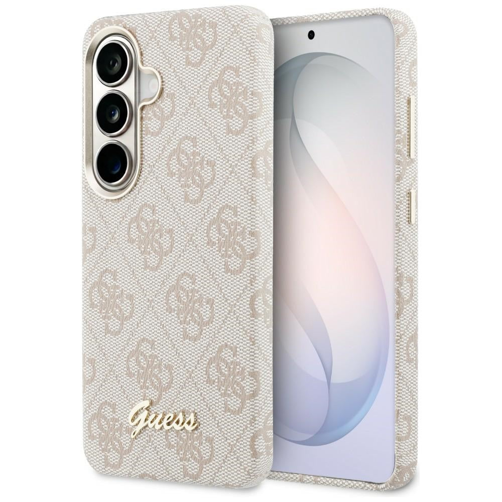 Guess - 4G Script MagSafe (GUHMS26S5P4FWMSP) - Samsung Galaxy S26 - Pink