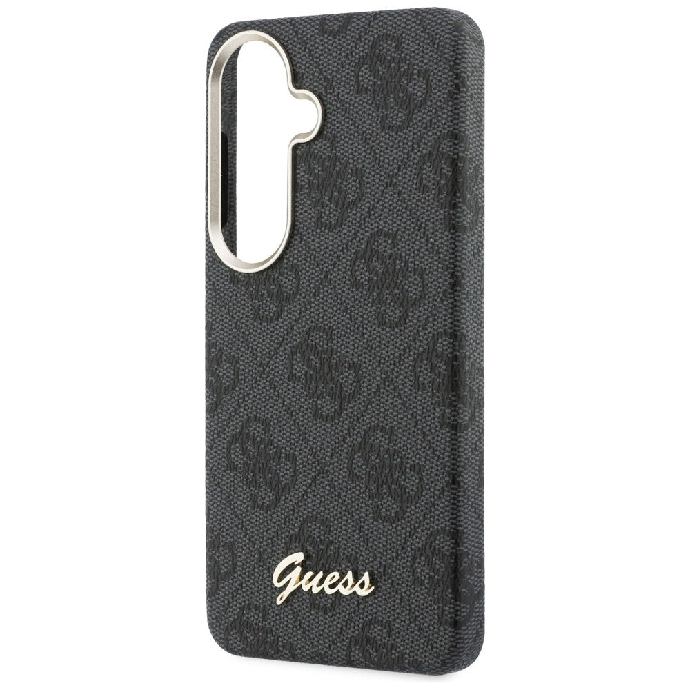Guess - 4G Script MagSafe (GUHMS26S5P4FWMSK) - Samsung Galaxy S26 - Black