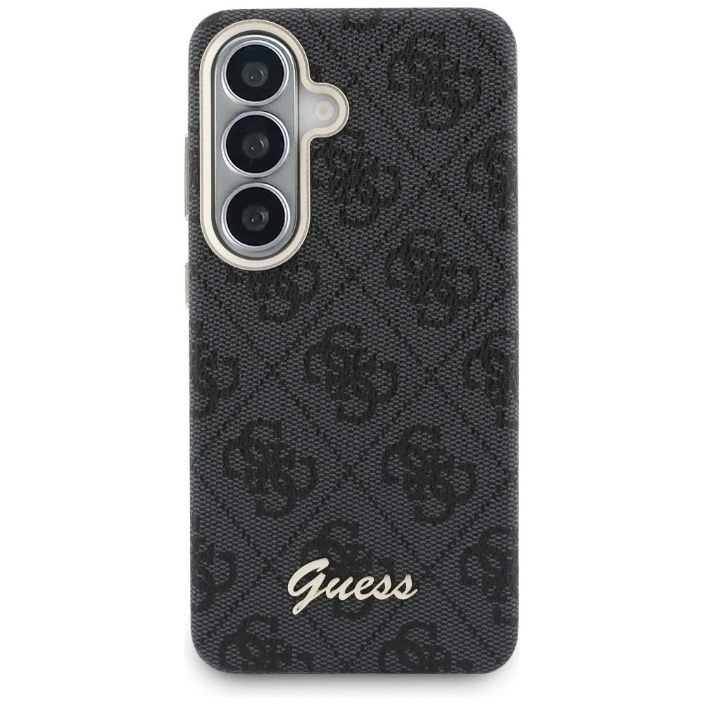 Guess - 4G Script MagSafe (GUHMS26S5P4FWMSK) - Samsung Galaxy S26 - Black