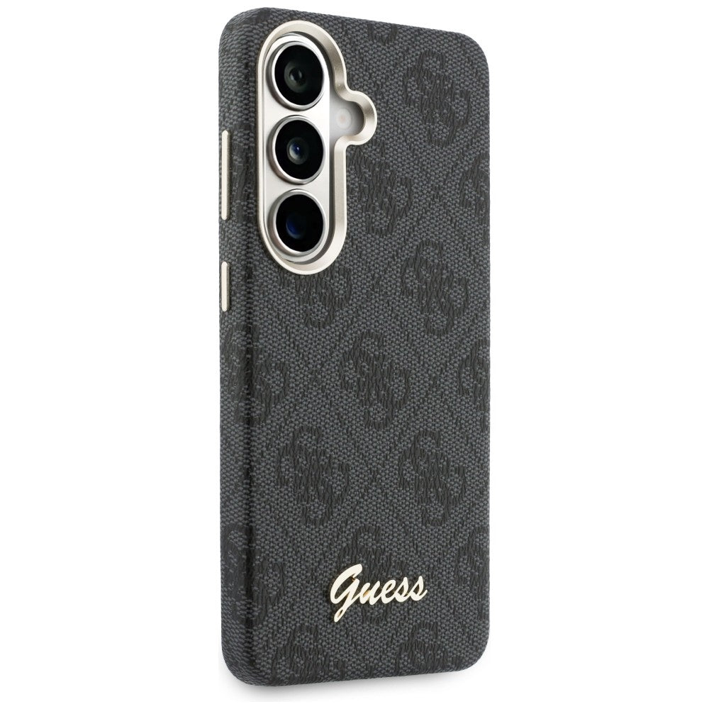 Guess - 4G Script MagSafe (GUHMS26S5P4FWMSK) - Samsung Galaxy S26 - Black
