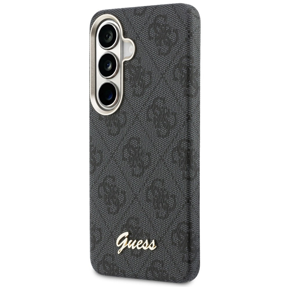 Guess - 4G Script MagSafe (GUHMS26S5P4FWMSK) - Samsung Galaxy S26 - Black