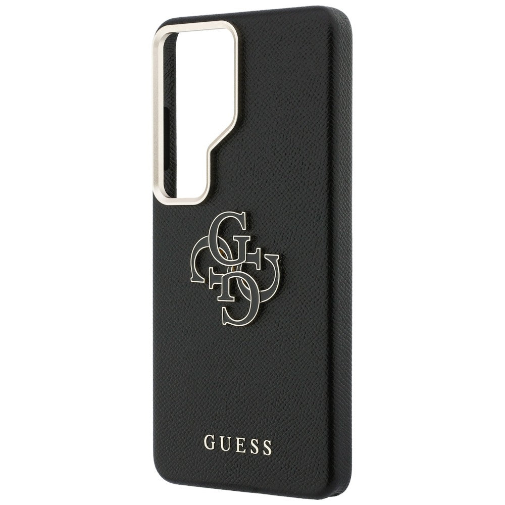 Guess - Grained Big 4G Metal Logo (GUHCS26L5PS4RGGK) - Samsung Galaxy S26 Ultra - Black