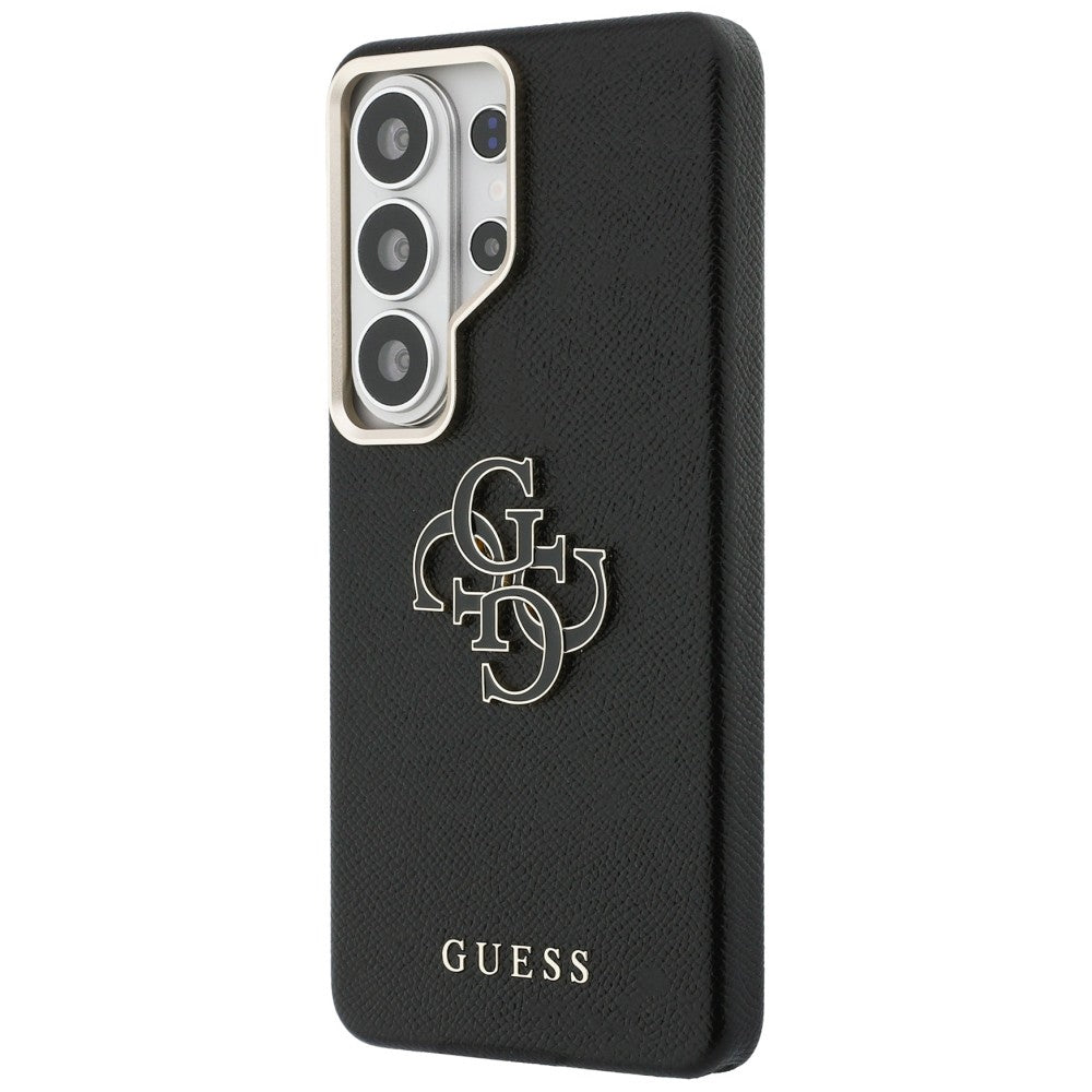 Guess - Grained Big 4G Metal Logo (GUHCS26L5PS4RGGK) - Samsung Galaxy S26 Ultra - Black