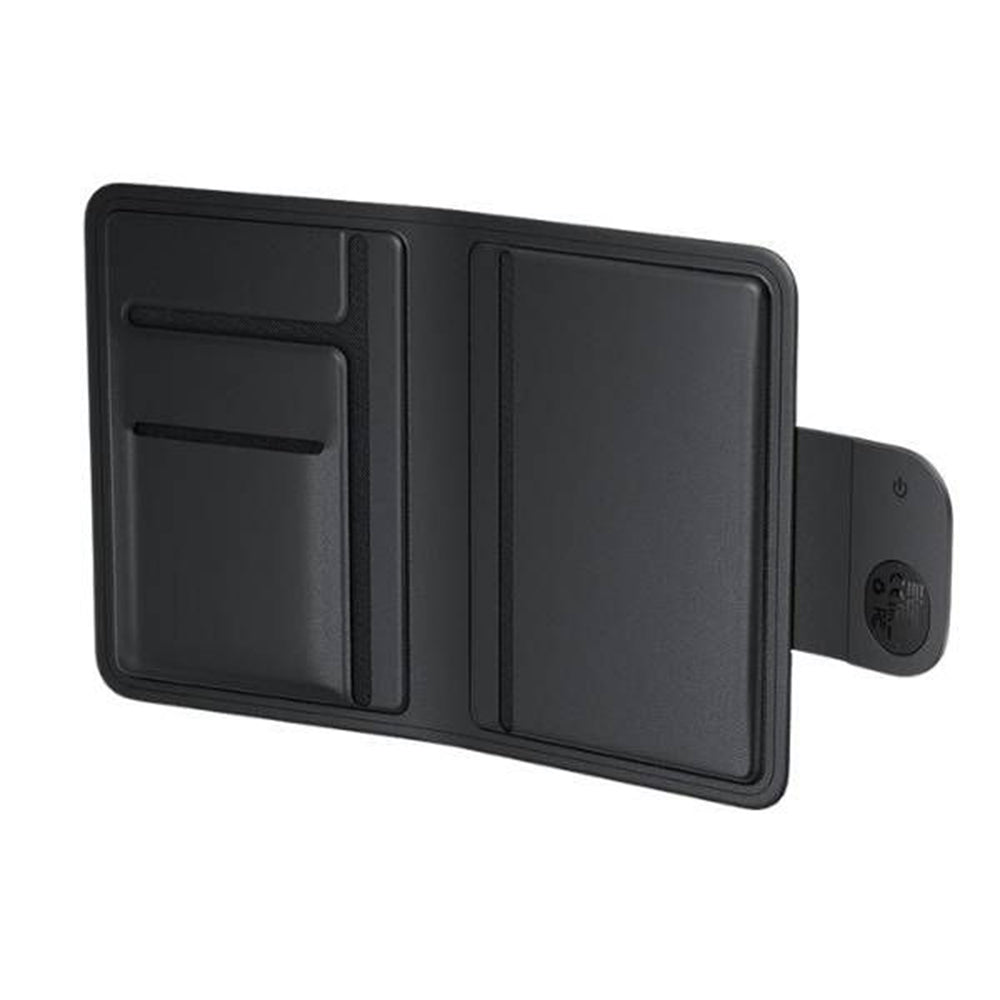 Acefast Gadget Acefast Smart Passport Cover (S6), Apple "Find My", Built-in Tracker, Slim Design, PU Leather, Negru