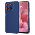 Techsuit - SoftFlex - Motorola Moto G57 Power / G67 Power - Navy Blue