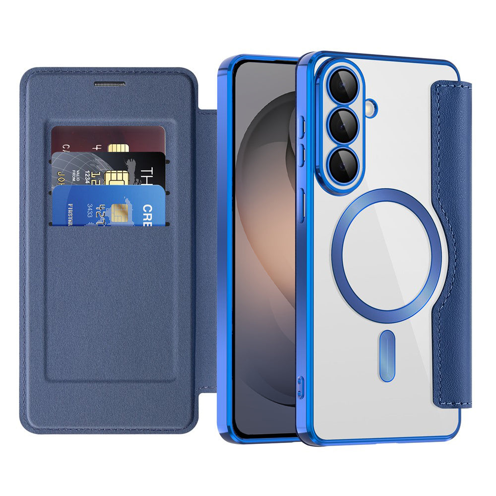 Techsuit - SmartMag Book Case - Samsung Galaxy S26 - Blue