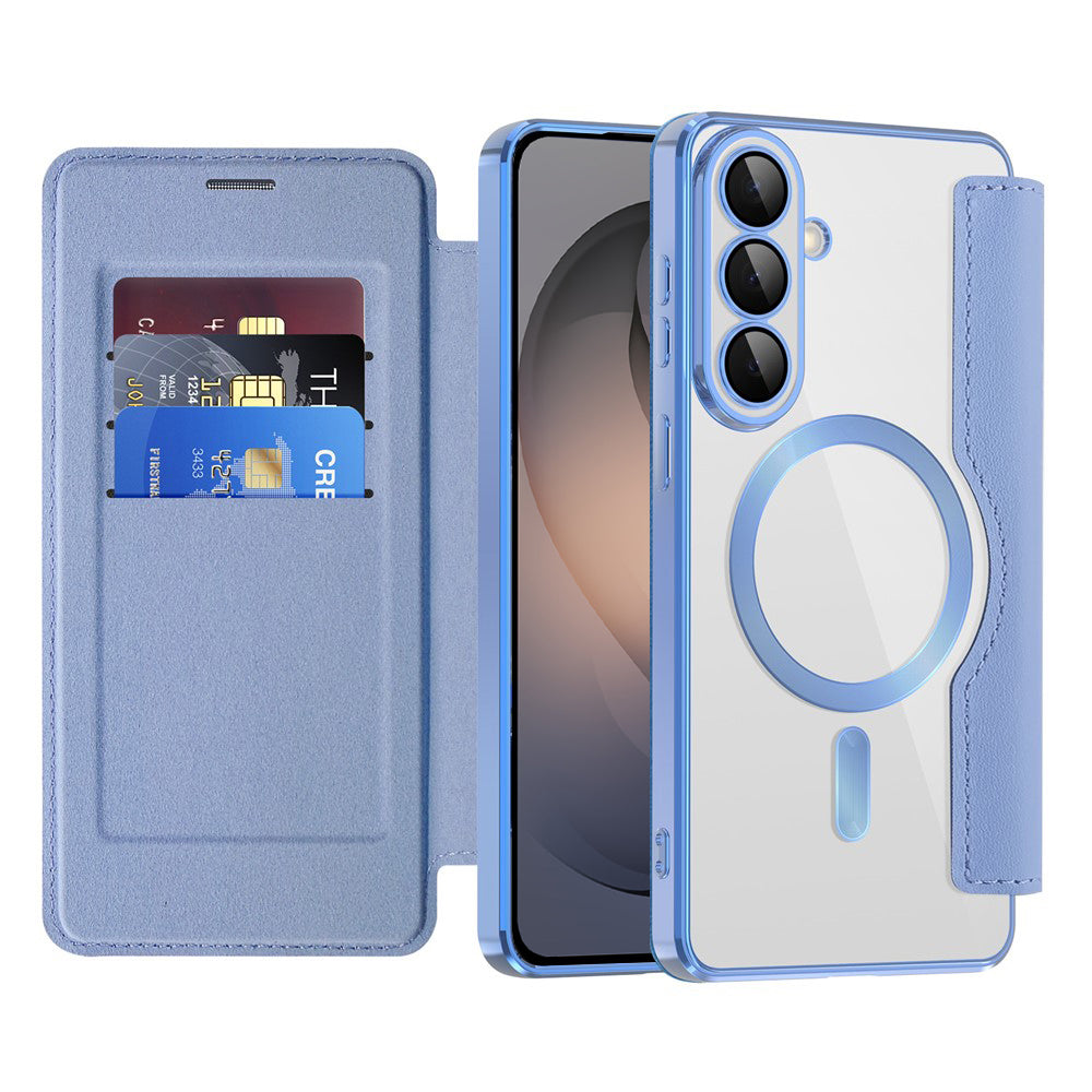 Techsuit - SmartMag Book Case - Samsung Galaxy S26 - Light Blue