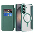 Techsuit - SmartMag Book Case - Samsung Galaxy S26 - Green