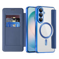 Techsuit - SmartMag Book Case - Samsung Galaxy S26 Plus - Blue