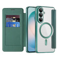 Techsuit - SmartMag Book Case - Samsung Galaxy S26 Plus - Green