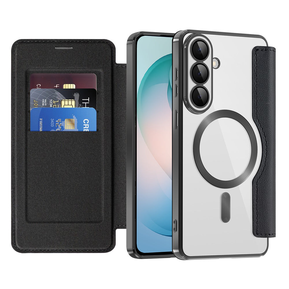 Techsuit - SmartMag Book Case - Samsung Galaxy S26 Plus - Black