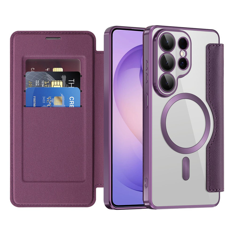 Techsuit - SmartMag Book Case - Samsung Galaxy S26 Ultra - Purple