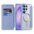 Techsuit - SmartMag Book Case - Samsung Galaxy S26 Ultra - Light Blue