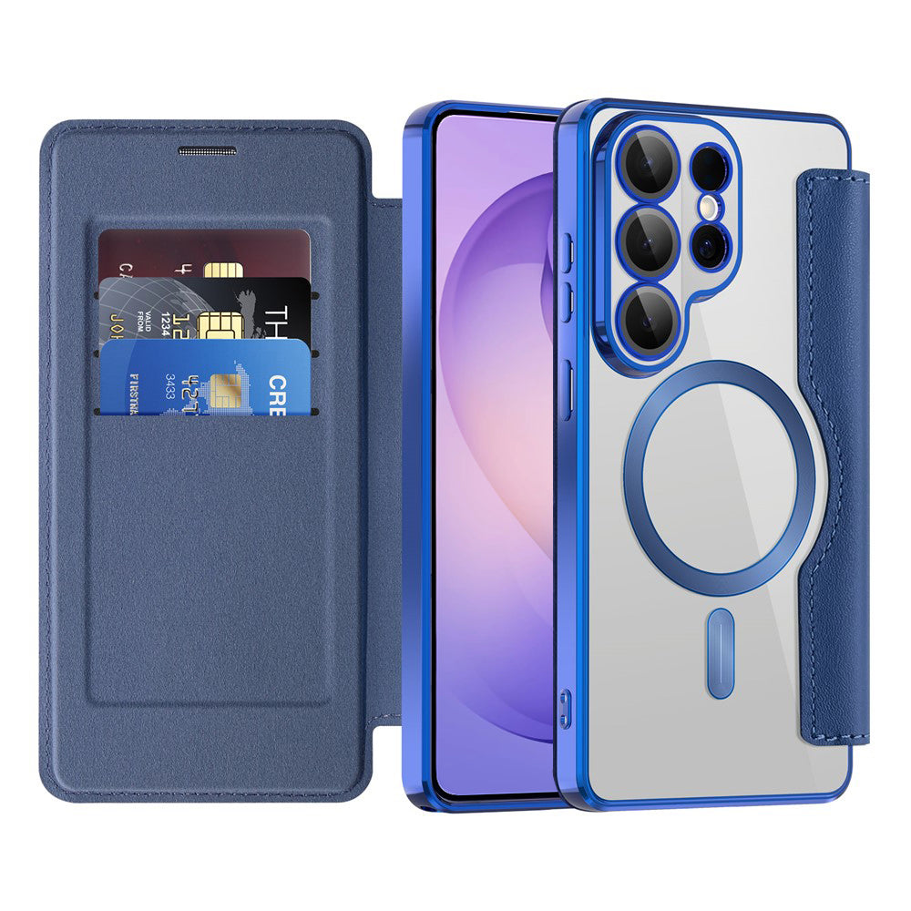 Techsuit - SmartMag Book Case - Samsung Galaxy S26 Ultra - Blue