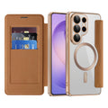 Techsuit - SmartMag Book Case - Samsung Galaxy S26 Ultra - Brown