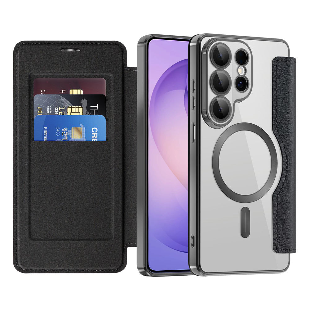 Techsuit - SmartMag Book Case - Samsung Galaxy S26 Ultra - Black