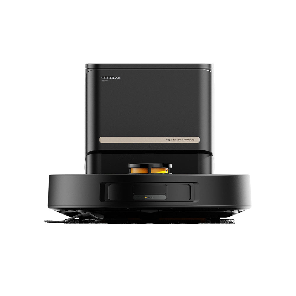 Deerma - Robot Vacuum Cleaner (S30) - Dry & Wet Cleaning, 13000Pa, Auto-unloading Station, LDS Mapping, 40W, 2600mAh - B