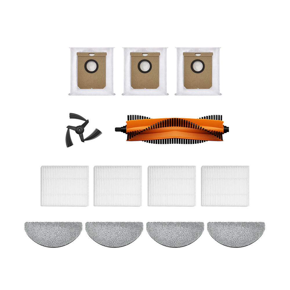 Deerma - Robot Vacuum Cleaner (S30) - Dry & Wet Cleaning, 13000Pa, Auto-unloading Station, LDS Mapping, 40W, 2600mAh - B
