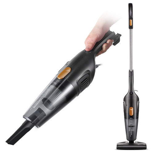 Deerma - Corded Vacuum Cleaner (DX115C) - Dry, 2in1, 3-layer Dust Filter System, HEPA, Low Noise, 600W, 1.2L, 15000Pa - 