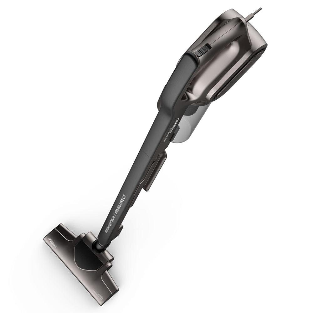 Deerma - Vacuum Cleaner (DX700s) - 600W, 0.6l, Dual Mode, with Round Brush, Long Crevice Nozzle, 5m Cord - Grey