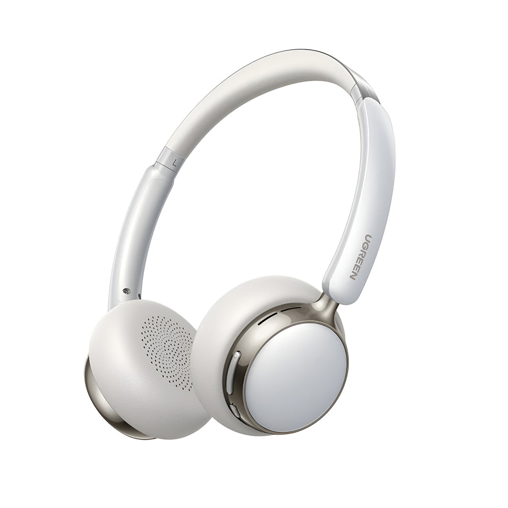 Ugreen - Wireless Headphones HiTune Studio Plus HP207 (75631) - Bluetooth 6.0, TWS, ANC, Low Latency, 500mAh - Beige