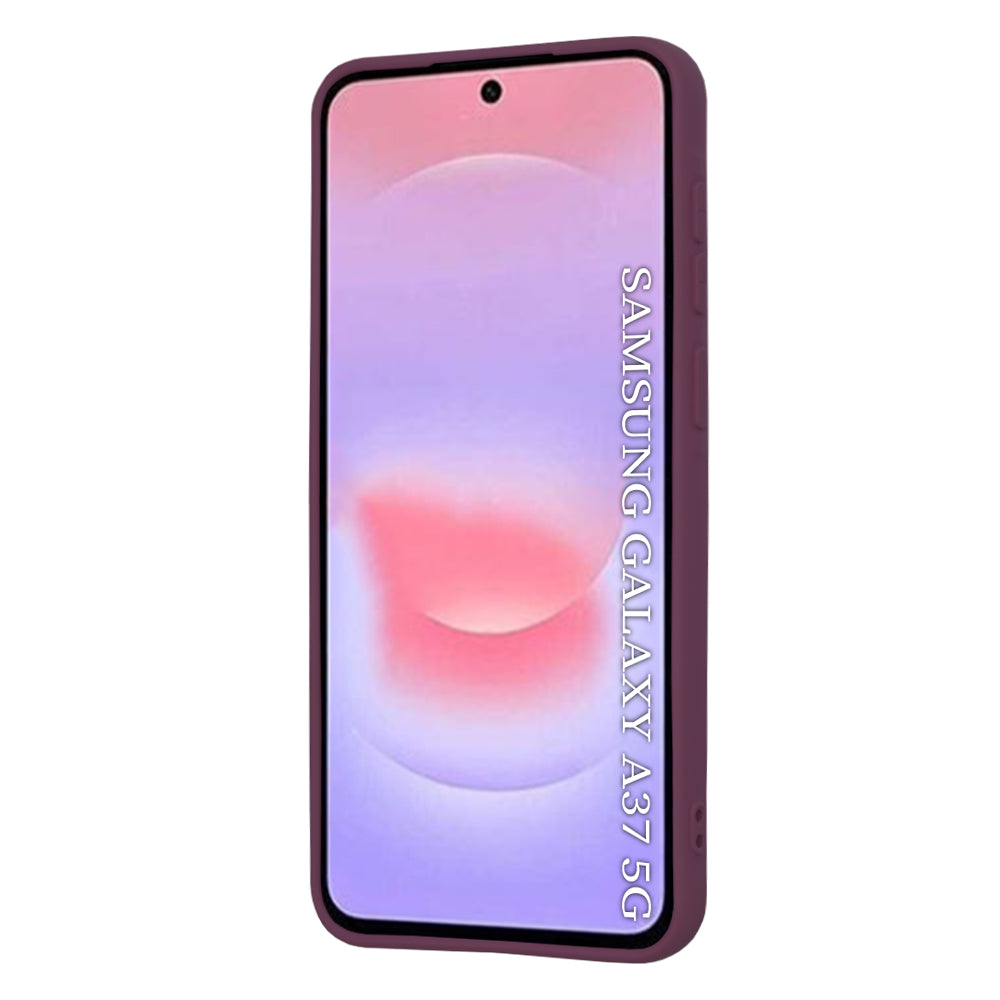 Techsuit - SoftFlex - Samsung Galaxy A37 5G / A36 5G - Plum Red