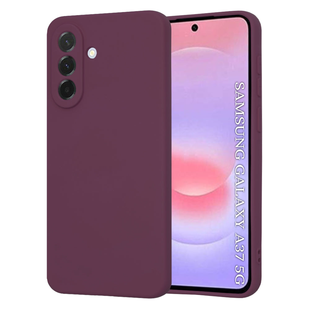 Techsuit - SoftFlex - Samsung Galaxy A37 5G / A36 5G - Plum Red