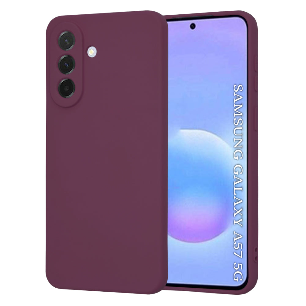 Techsuit - SoftFlex - Samsung Galaxy A57 5G - Plum Red