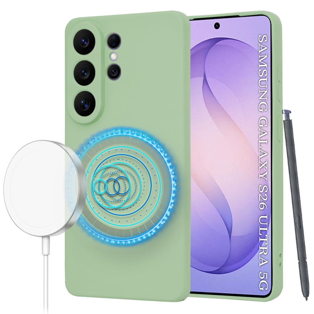 Techsuit - SoftFlex MagSafe - Samsung Galaxy S26 Ultra - Mint Green
