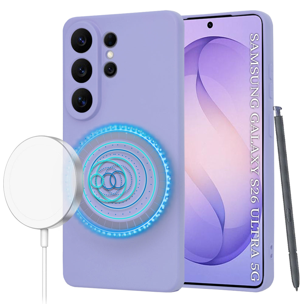 Techsuit - SoftFlex MagSafe - Samsung Galaxy S26 Ultra - Light Purple