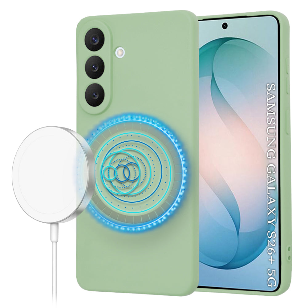 Techsuit - SoftFlex MagSafe - Samsung Galaxy S26 Plus - Mint Green
