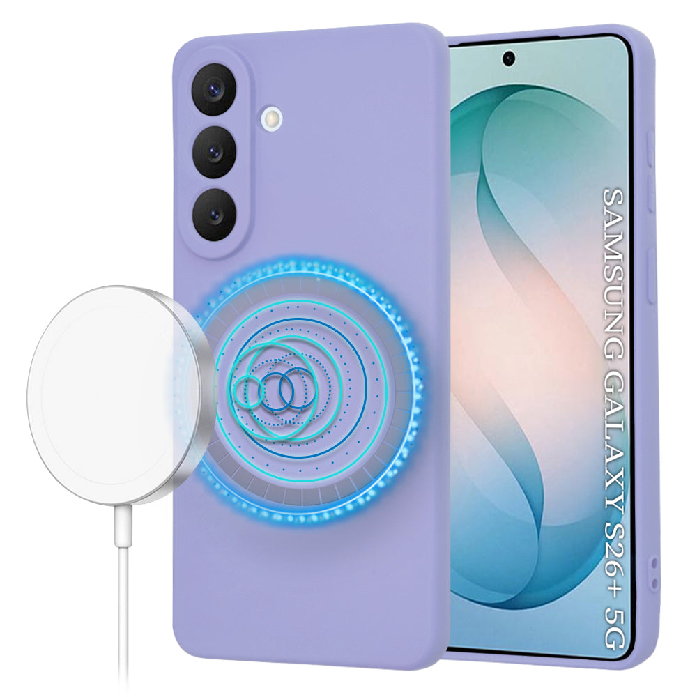 Techsuit - SoftFlex MagSafe - Samsung Galaxy S26 Plus - Light Purple